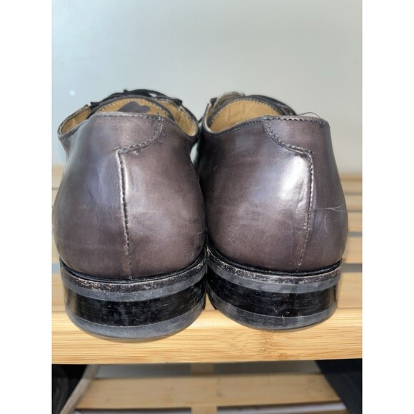Antonio Maurizi Brown Leather  Split Toe Oxfords‎ Shoes Size 42 Excellent main image 4